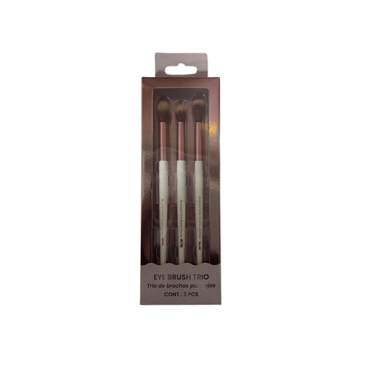 Aquavera Set Trio Brochas Para Sombras