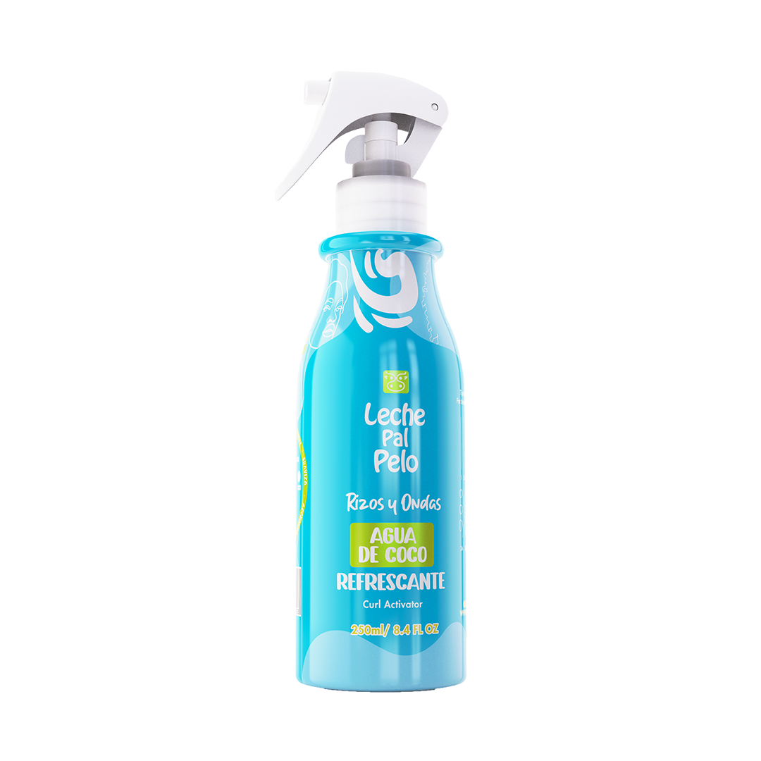 Leche Pal Pelo Activador De Rizos Agua De Coco 250 ml