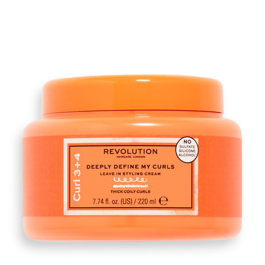 Revolution Haircare Deeply Define My Curls Leave In Styling Cream
