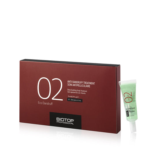 Biotop 02 Eco Dandruff Treatment Ampolla Individual 11ml