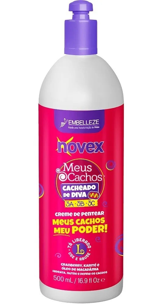 Novex Meus Cachos Crema De Peinar Cacheado De Diva 500ml