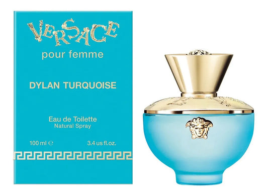 Versace Dylan Turquoise Eau De Toilette Naturalray