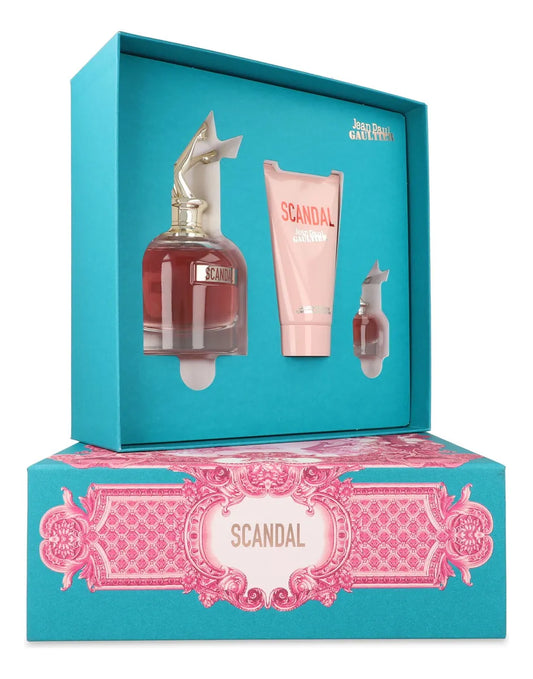 Jean Paul Gaultier Scandal Eau De Parfum 80ml + BL 75ml + Mini Set