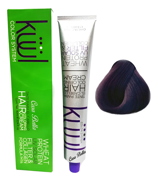 Kuul Tintes Hair Coloring Cream Negro Violeta 90ml