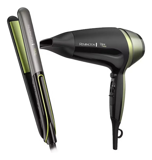 Remigton Shine Therapy Kit Plancha Y Blower