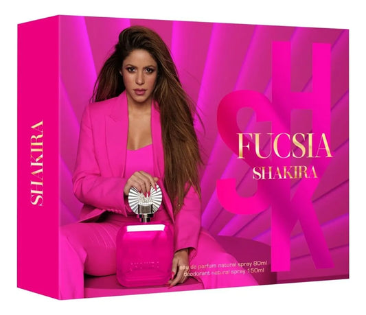 Shakira Fucsia Eau De Parfum Kit - 80ml