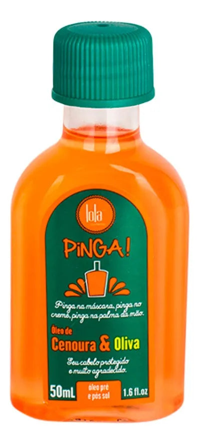 Lola Pinga Oleo Cenoura E Oliva 50ml