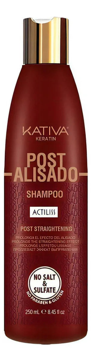 Kativa Shampoo Post Alisado Actiliss 250 ml
