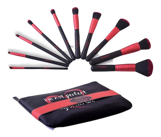 Beauty Creations Set de 10 Brochas Not Perfect