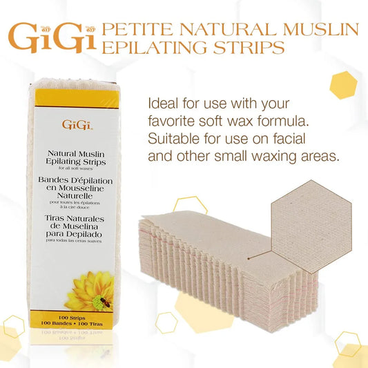 GiGi  Natural Epilating Strips Kit De Depilacion