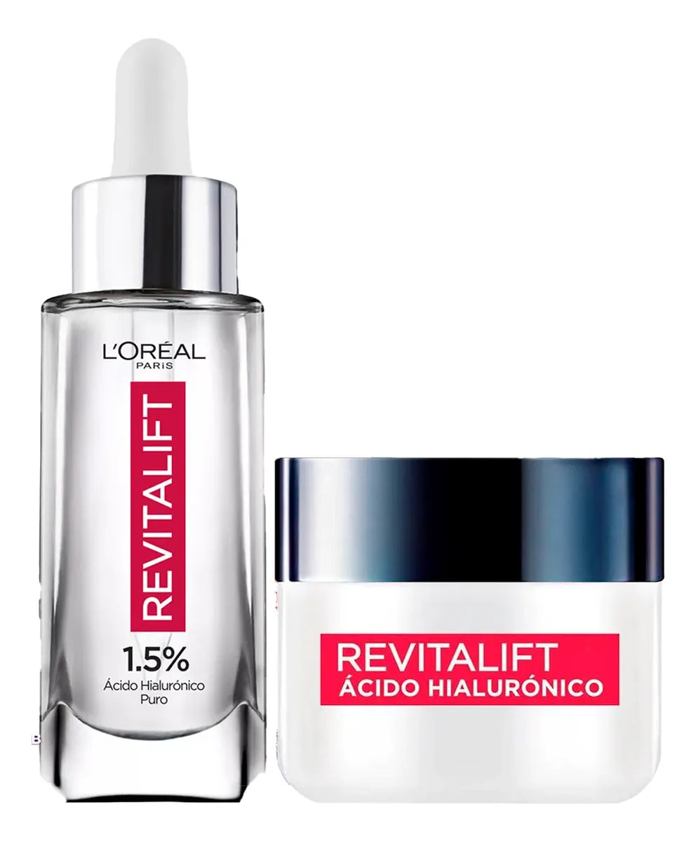 Loreal Paris Revitalift Acido Hialuronico Serum 30ml Y Crema 50ml