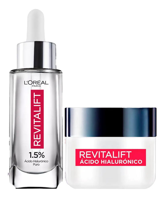 Loreal Paris Revitalift Acido Hialuronico Serum 30ml Y Crema 50ml