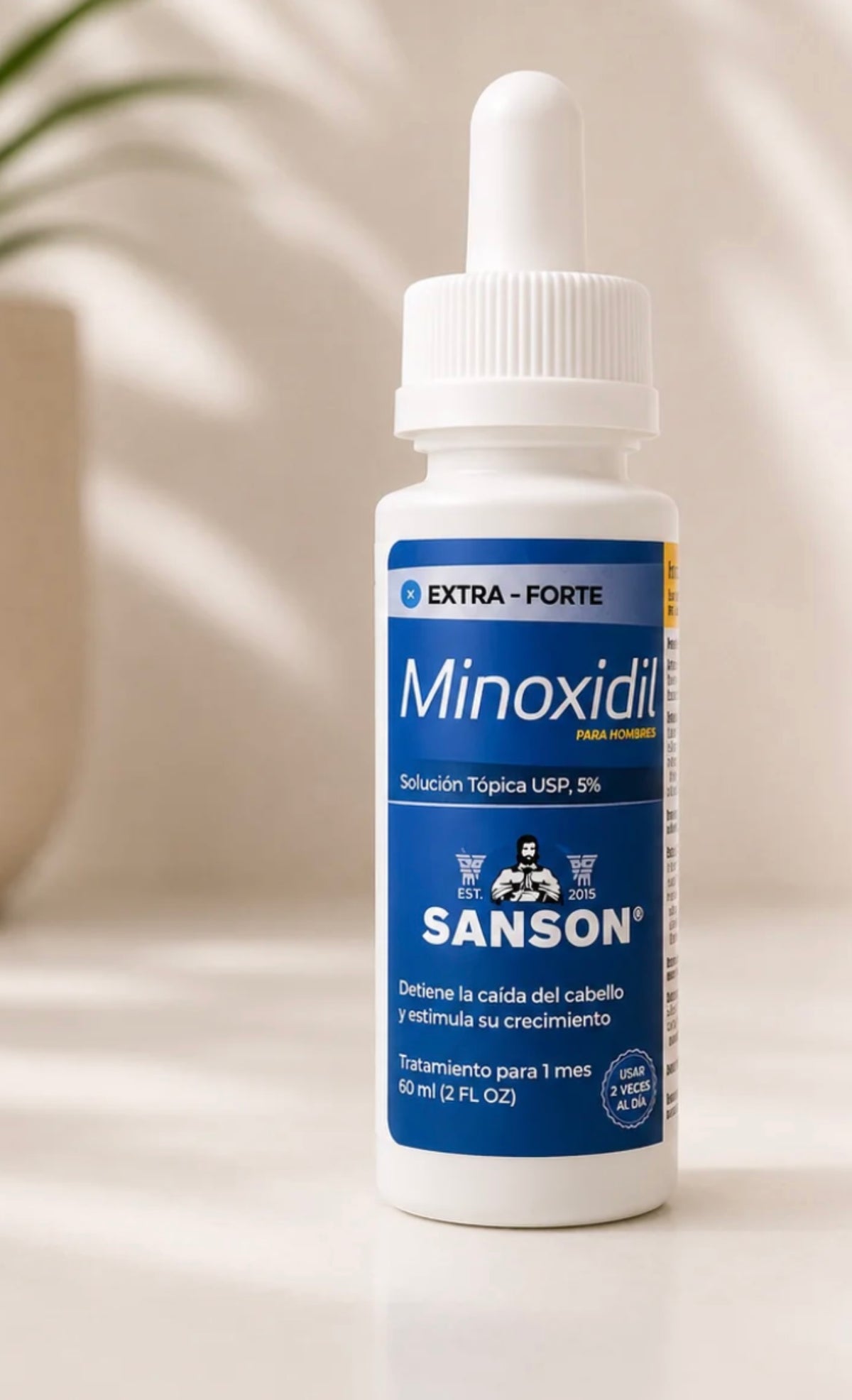 Sanson Minoxidil 5% Extra Forte para hombres