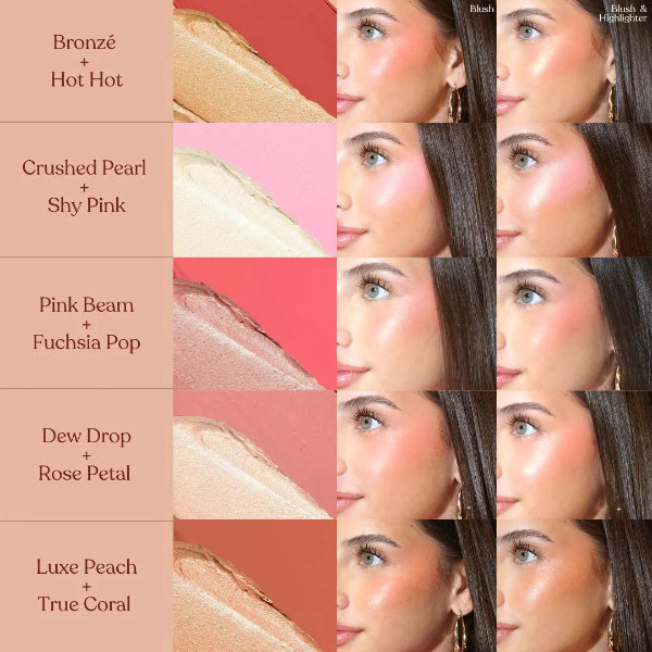 Kara Beauty Blush N' Beam Blush and Illuminator Stick