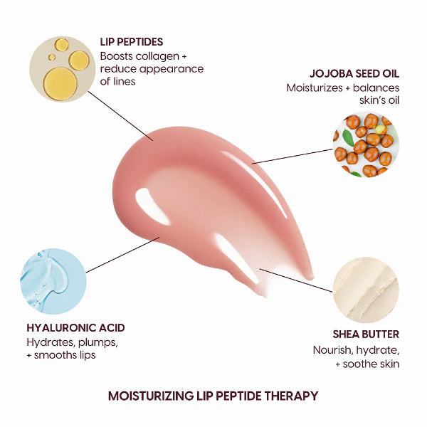 Kara Beauty Lip Syrup Moisturizing Peptide Therapy