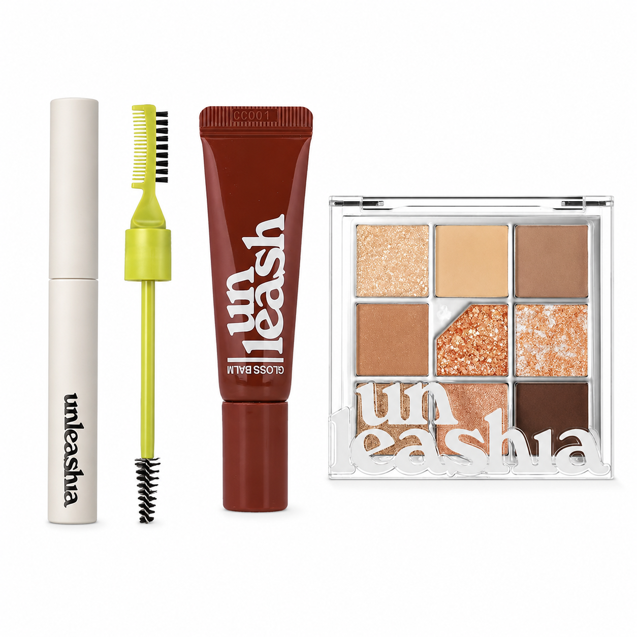 Unleashia Kit Ojos y Labios en Tonos Coral