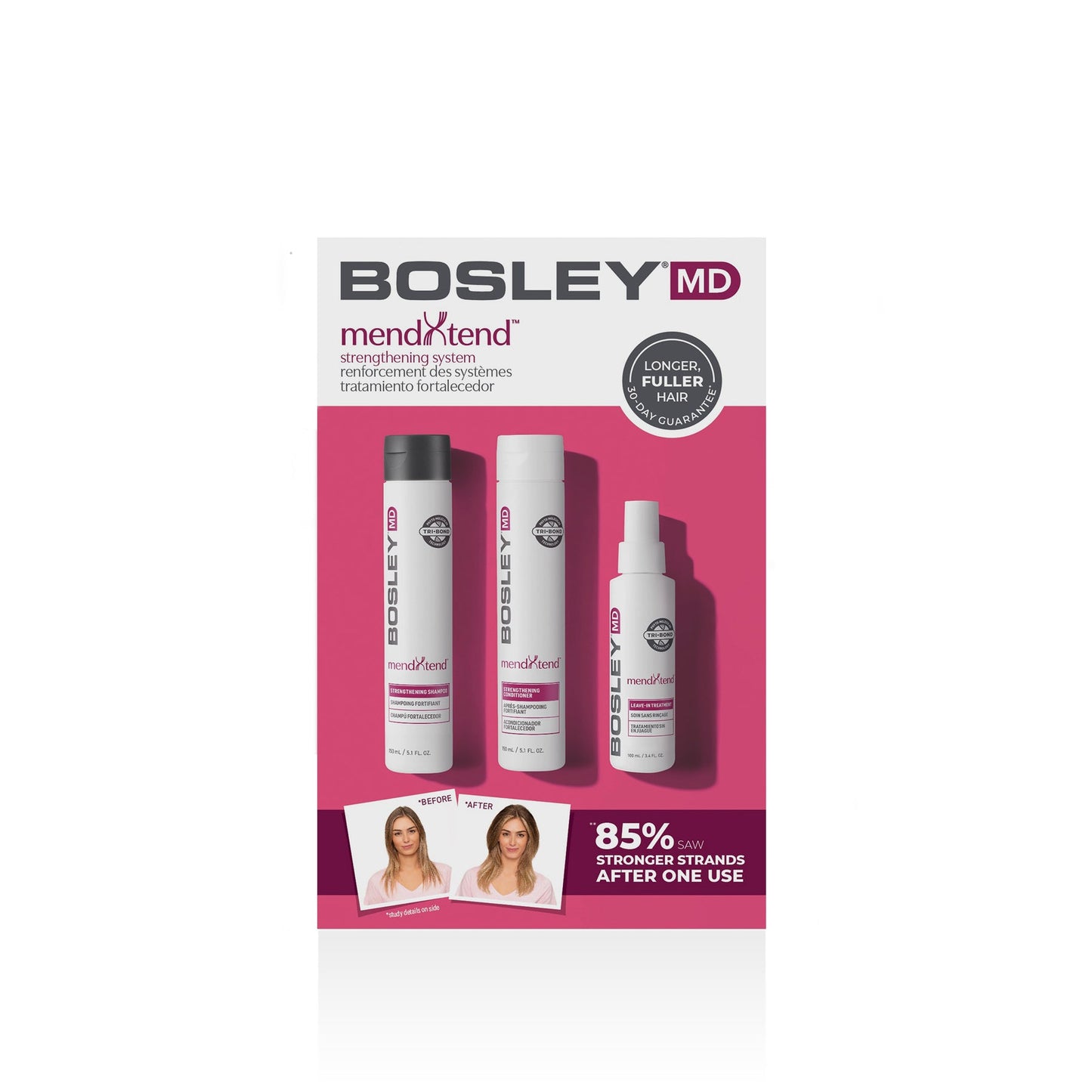 Bosley Men x Tend Strengthening System Kit