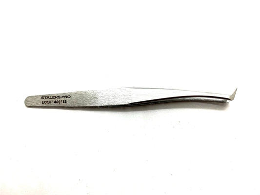 Staleks Pro Eyelash Tweezers Expert - TE-40/12
