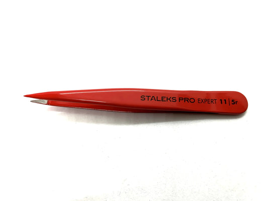 Staleks Pro Pinza Para Cejas Red Te-11/5R