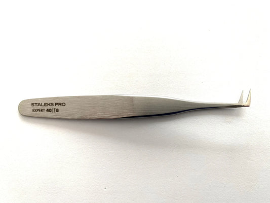 Staleks Pro Eyebrow Tweezers Expert Te-40/8