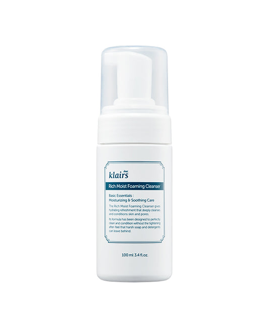 Dear, Klairs Rich Moist Foaming Cleanser 100 ml