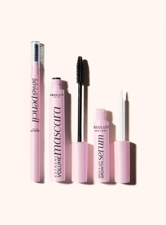 Absolute New York Lush & Full Browns & Lashes Set