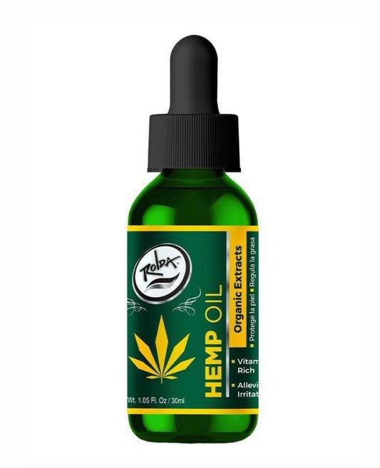 Rolda Hemp Oil Organic Extracts For Beard Hair & Skin 30ml