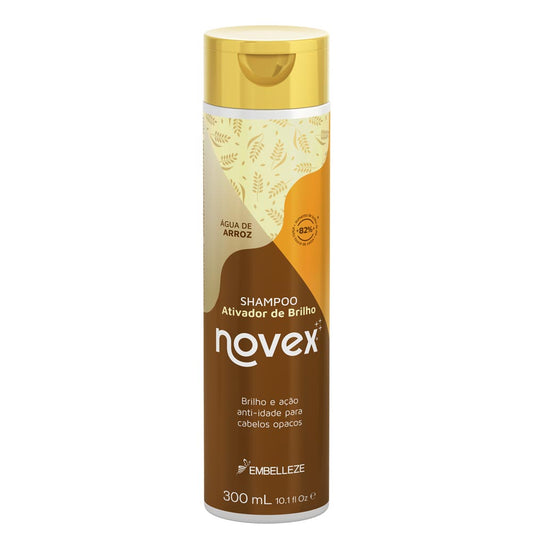 Novex Brillo Mágico Agua De Arroz Shampoo 300ml
