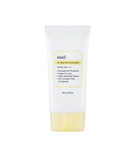 Dear, Klairs All-day Airy Sunscreen 50 g