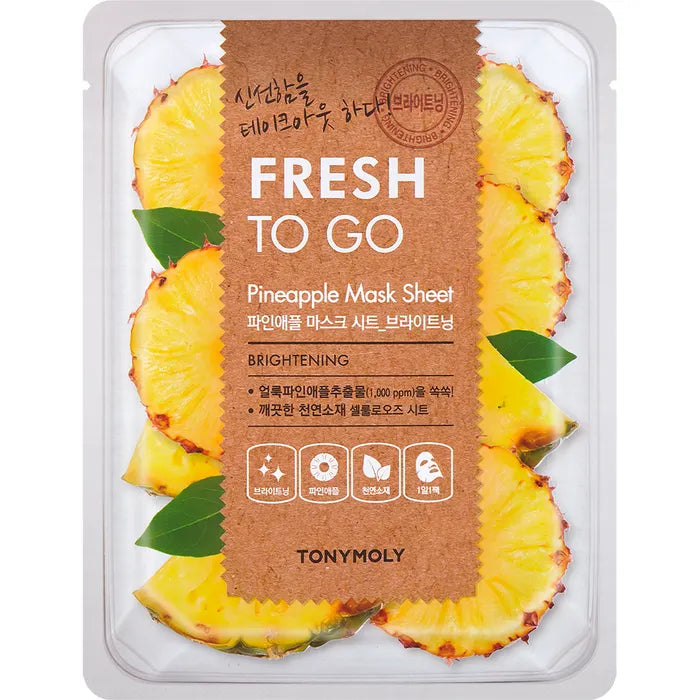 Tony Moly Fresh To Go Pineapple Mask Sheet