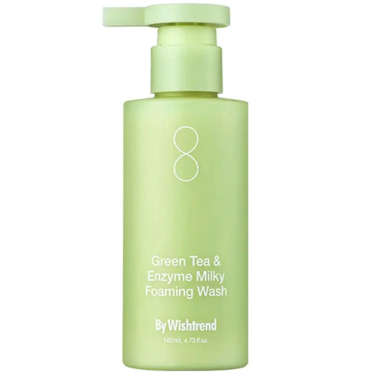 By Wishtrend Green Tea & Enzyme Milky Foaming Wash 140 ml