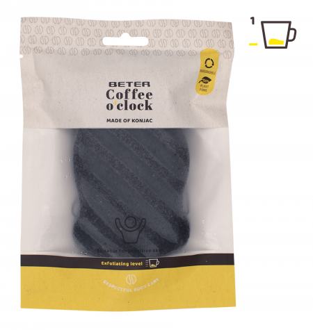 Beter Esponja Corporal Konjac Coffee O Clock