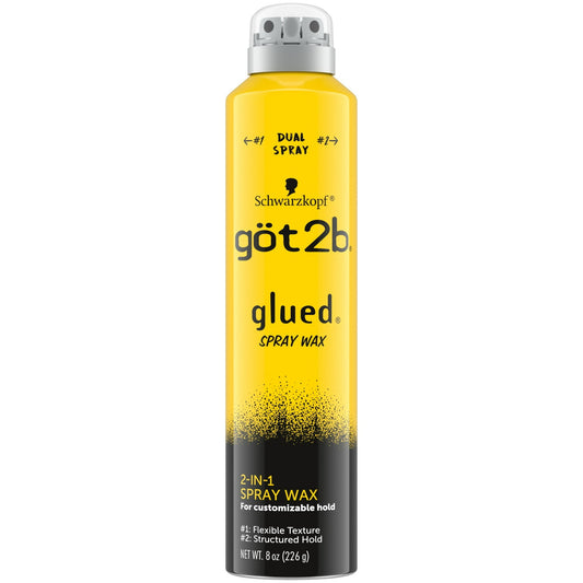 Got2b Glued Spray Wax 2-IN-1 8oz - 226gr