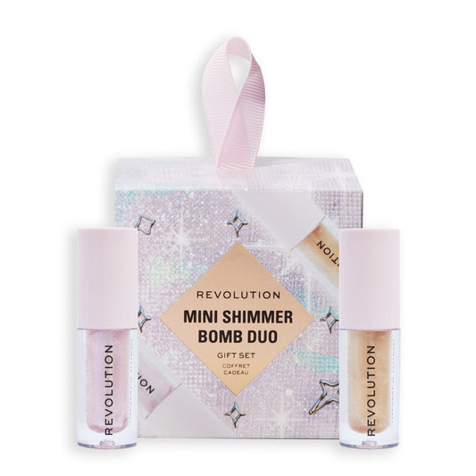 Revolution Mini Shimmer Bomb Lip Duo GIFT Set
