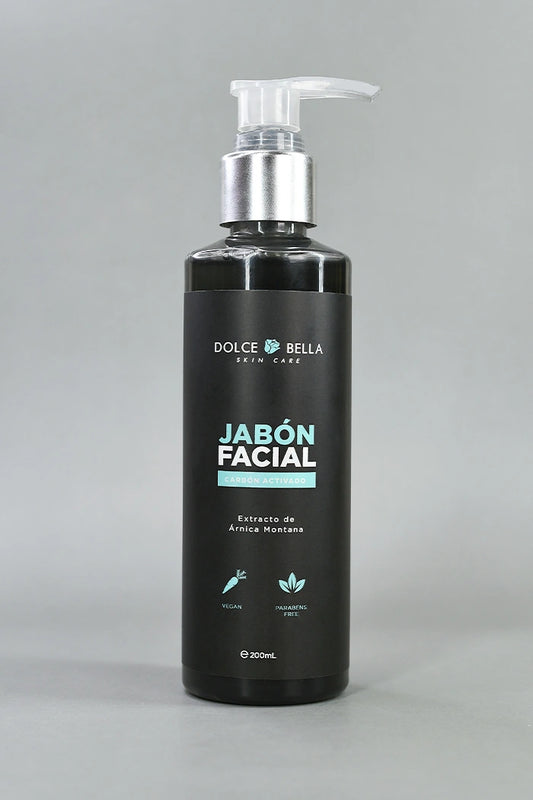Dolce Bella Jabon Facial Carbon activado 200ml