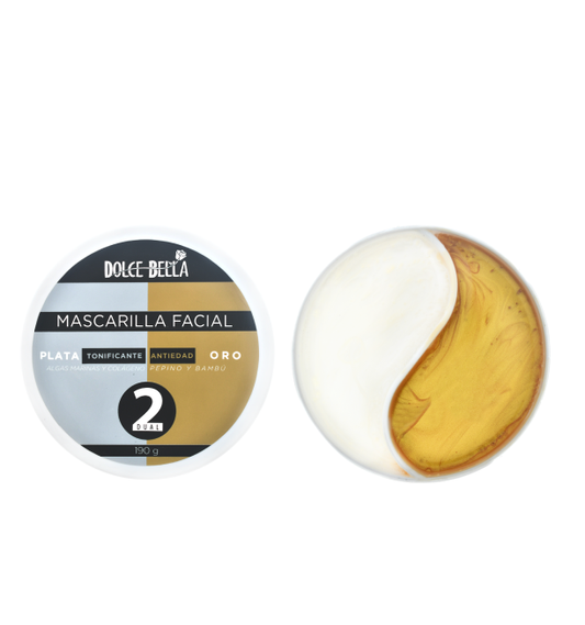 Dolce Bella Masca Facial Pilling Oro/Plata 13456