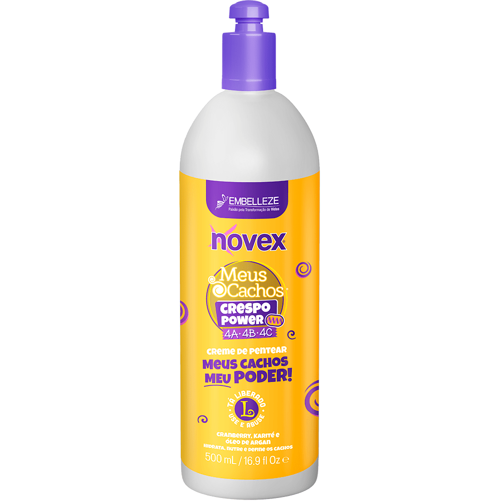 Novex Meus Cachos Crema De Peinar Crespo Power 500ml