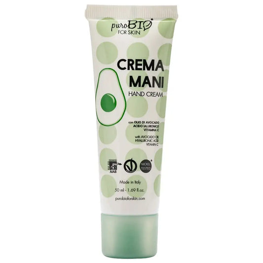 Puro Bio Hand Cream With Avocado Oil 50ml