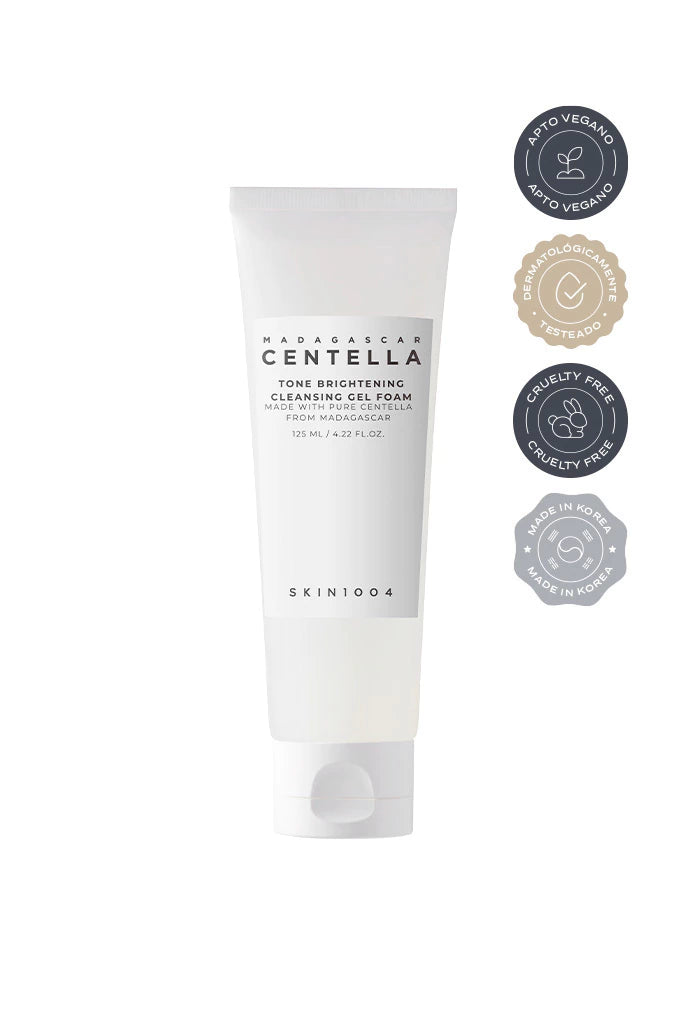 Skin1004 Madagascar Centella Tone Brightening Cleansing Gel Foam 125ml